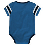 Infant Lake Blue Hockey Style Onesie