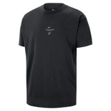 Nike Black Stacked Logo Tee