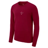 Nike Wine Stacked Logo Long Sleeve Tee