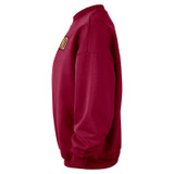 Nike Women's Wine Wordmark Crewneck