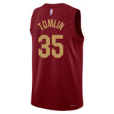 Nae'Qwan Tomlin Wine Icon Swingman Jersey back