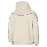 Nike Cream Stacked Logo Stretch Hoodie