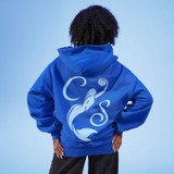Wild Collective Siren Blue Multi Logo Hoodie