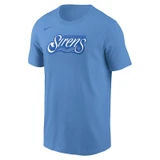 Nike Erie Blue Primary Logo Tee