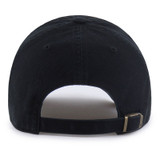 Black Primary Logo Clean Up Adjustable Hat, Closure