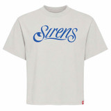 Women's Gray Wordmark Carter Tee