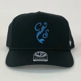 Black Secondary Logo Golfer Hitch Aframe Hat
