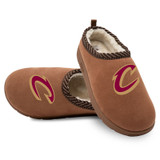 Brown Script C iSlides Slippers