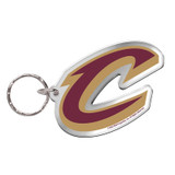 Cleveland Cavs Mirrored Acrylic Script C Keychain