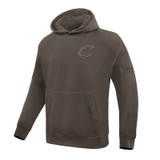  Brown Script C Tonal Hoodie Side