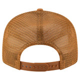Tan Script C A Frame Trucker Hat