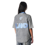 Gallery Denim Full Zip Jersey Tee