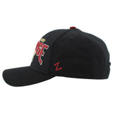Charge Black and Wine Snapback