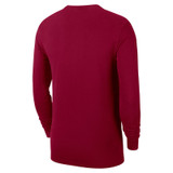 Nike Wine and Gold Long Sleeve Practice Tee