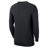 Nike Black and Gold Long Sleeve Practice Tee