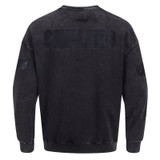Black Washed Vanguard Script C Crewneck