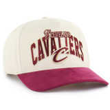 Cream Script Logos Hitch Snapback