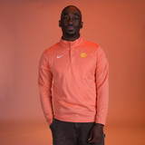 Nike Orange Script C Quarter Zip