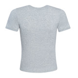 Women's Gray Cleveland Basketball Fitted Tee