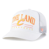 White The Land Script C Trucker Hat