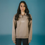 Land Collective Essentials Khaki Quarter Zip