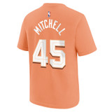 Boys Orange Donovan Mitchell Player Tee