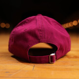 Wine and Gold Global Icon Adjustable Hat