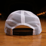 Black and Gold Global Icon Trucker Hat