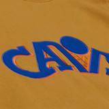 M&N Tan 80s Fleece Crewneck