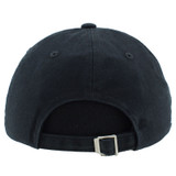 Women's Bessie Black Script Adjustable Hat