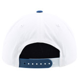 Ice White and Lake Blue Cleveland Snapback