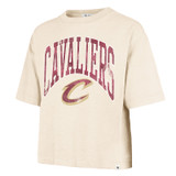 Women's Cream Script C Boxy Tee