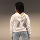 Women's White Script C Naomi Hoodie