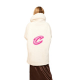 Cavs x Jill Martin Cream and Pink Script C Lounger