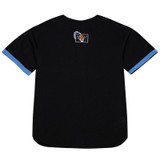M&N 90s Head Coach Mesh Button Up Tee