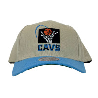 90s Cream Two Tone Snapback | Center Court, the official Cavs Team