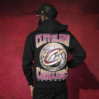 Cavs x AuthMade Metallic Script C Hoodie | Center Court, the
