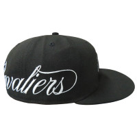Land Collective Black Script Fitted Hat | Center Court, the