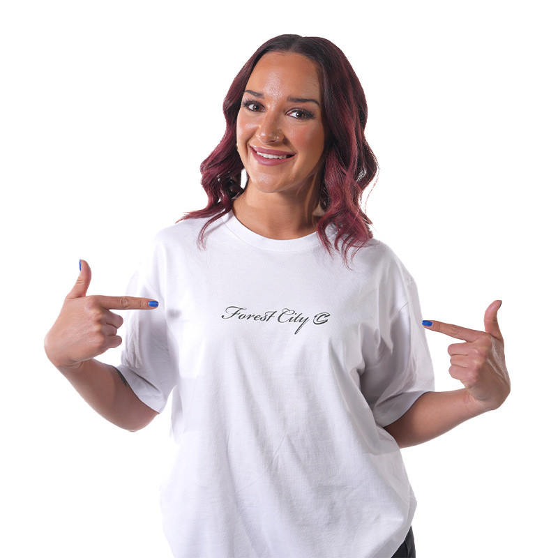 LC White Forest City Tee | Center Court, the official Cavs Team Shop