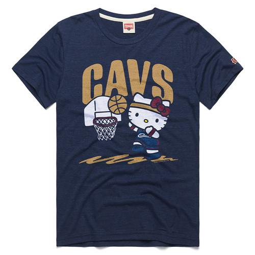 Cavs X Hello Kitty Navy Dunk Tee