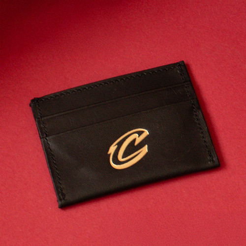 Cavs X Fount Black Script C Gordon Card Case