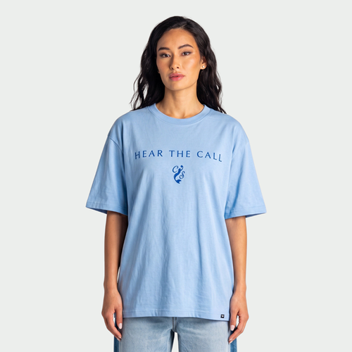 Wild Collective Erie Blue Multi Logo Tee