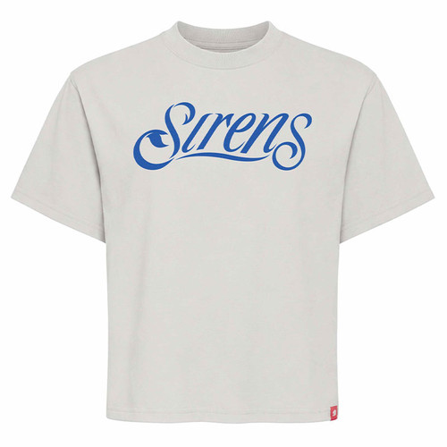 Women's Gray Wordmark Carter Tee