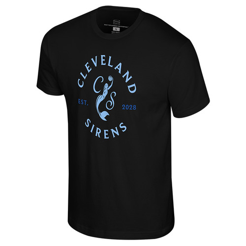 Black Secondary Logo Established Tee