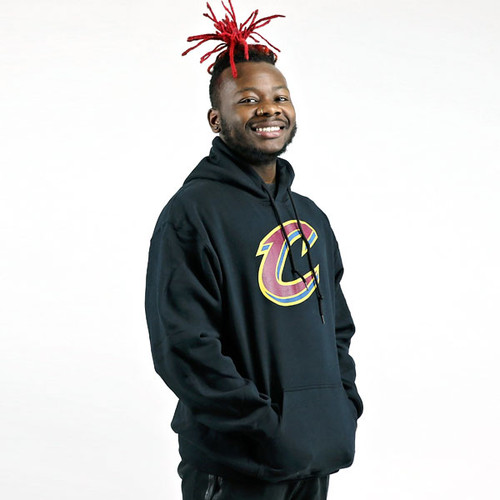 Script C Basic Hoodie, Model View