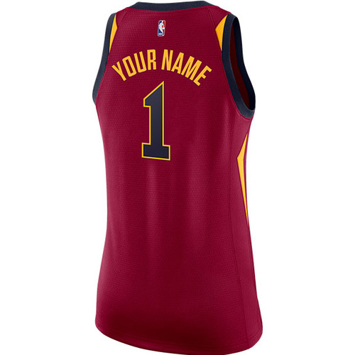 Personalized Ladies Icon Edition Jersey [Sample, Back View]