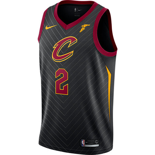 #2 Collin Sexton Black Statement Edition Swingman Jersey with Goodyear Wingfoot by Nike