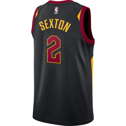 BLACK] Big Kids #2 Collin Sexton Jersey 