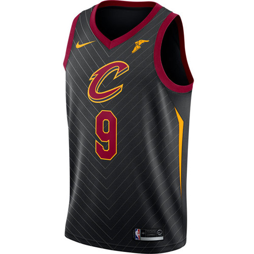 #9 Channing Frye Statement Edition Jersey with Wingfoot in Black