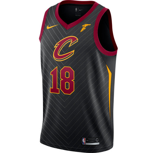 #18 Matthew Dellavedova Statement Jersey with Wingfoot in Black for Big Kids, ages 8-20!